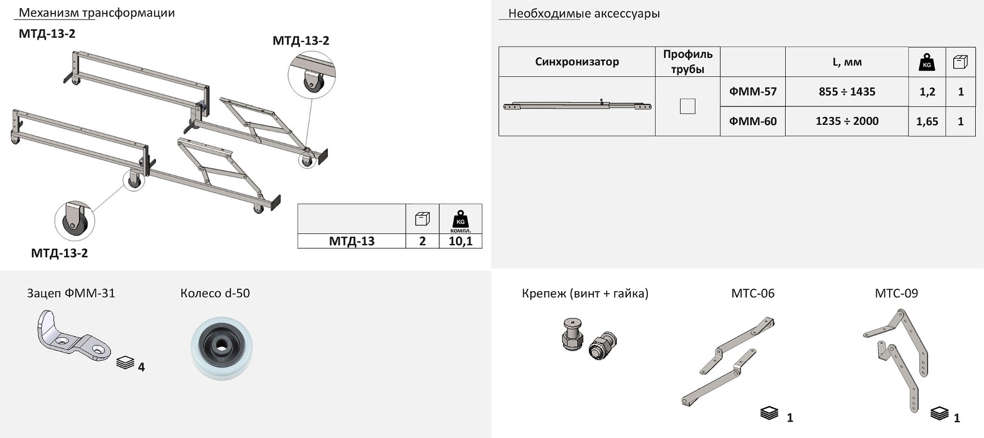 Механизм СМ МТД 13