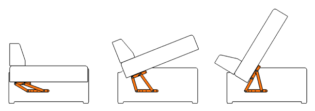 Механизм КК № 409 2 без газлифта