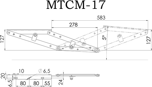 Механизм СМ МТСМ 17 без пружин