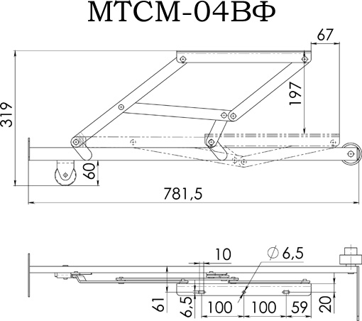 Механизм СМ МТСМ 04ВФ