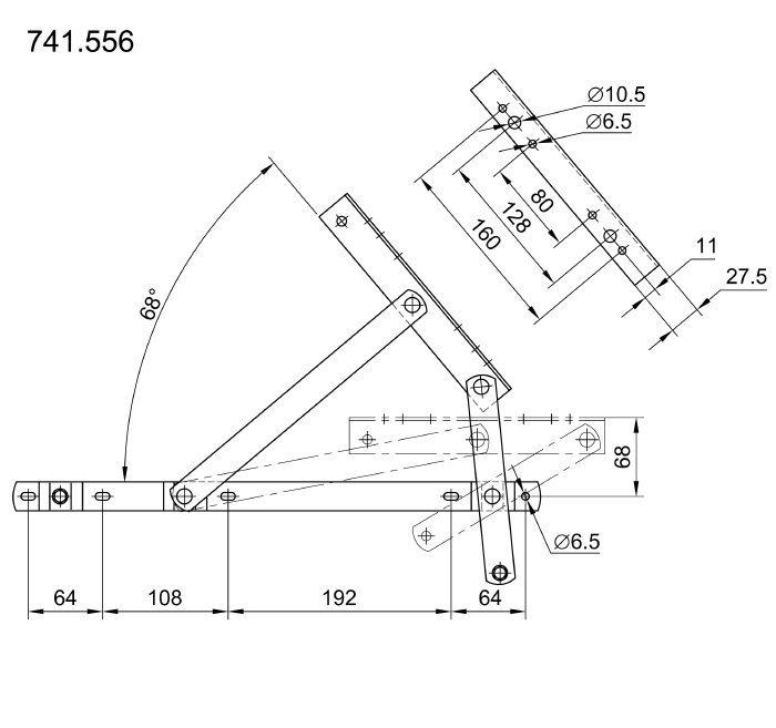 Механизм № 741 556 без газлифта