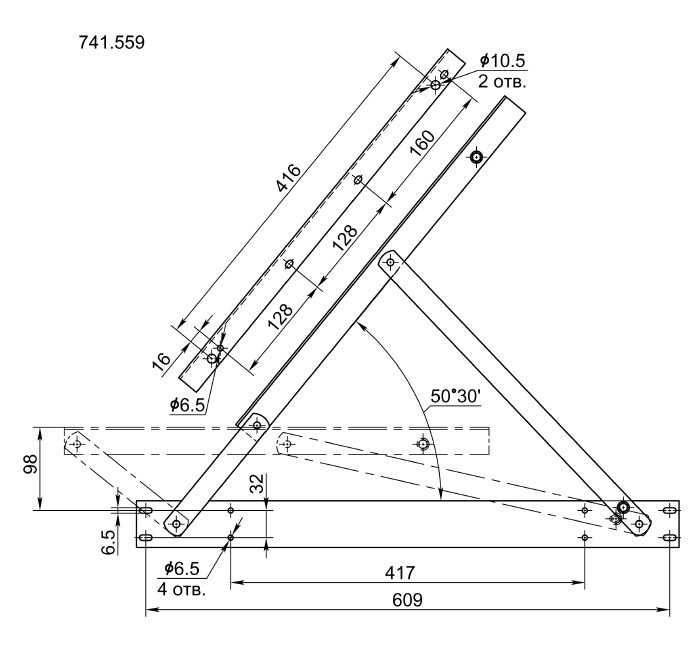 Механизм № 741 559 00 без газлифта