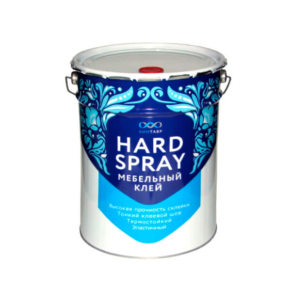 Клей мебельный Hard spray красный 8 кг
