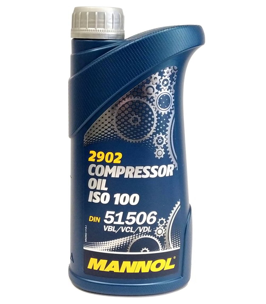 Масло для компрессоров MANNOL ISO 100 1л