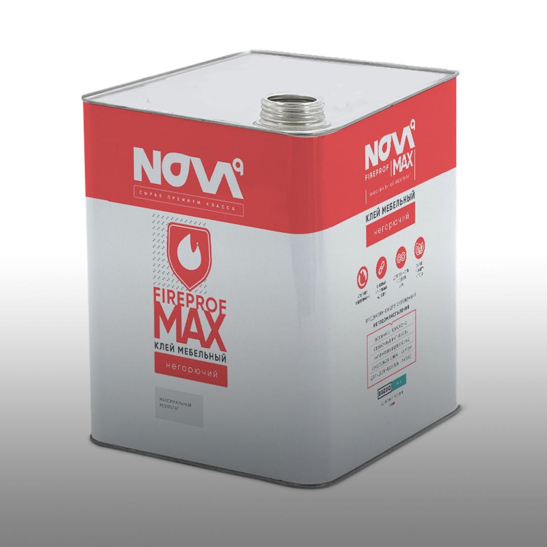 Клей мебельный NOVA FIREPROF MAX красный 15 кг