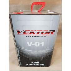 Клей мебельный Vektor V 01 красный 15 кг