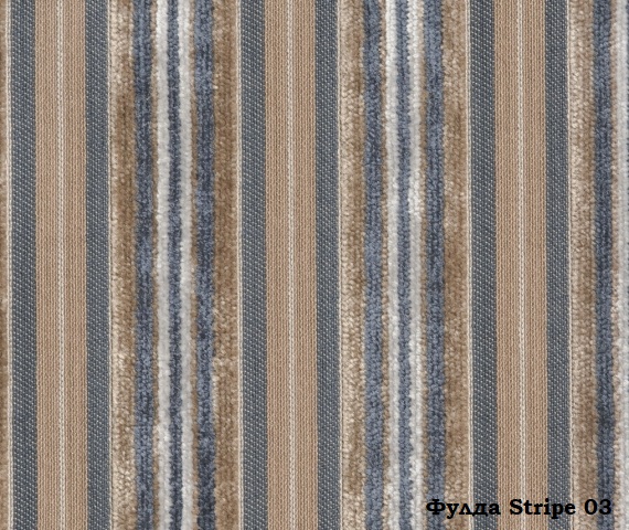 Мебельная ткань Жаккард Fulda Stripe 03